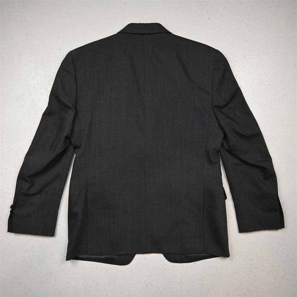 Perry‎ Ellis 38S Gray Mens Blazer Suit Jacket Sport Coat
